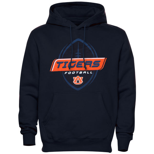 Men NCAA Auburn Tigers Big Tall Slant Route Hoodie Navy Blue->more ncaa teams->NCAA Jersey